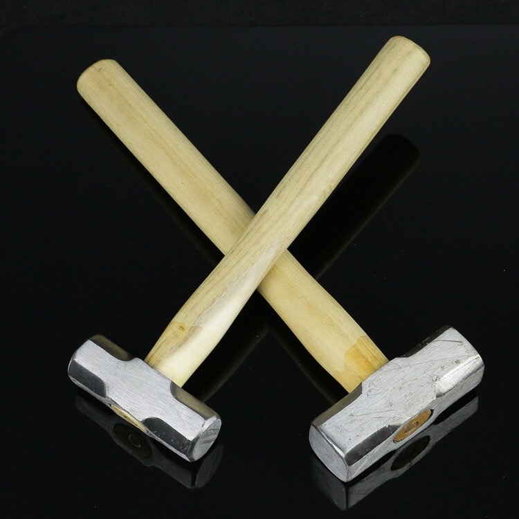 Octagonal Forged Steel Hammer with Wooden Handle Wholesale Wooden Handle Octagonal Hammer 4P6P8P Forged Steel Octagonal Hammer Hardware Tools Wooden Handle Iron Hammer