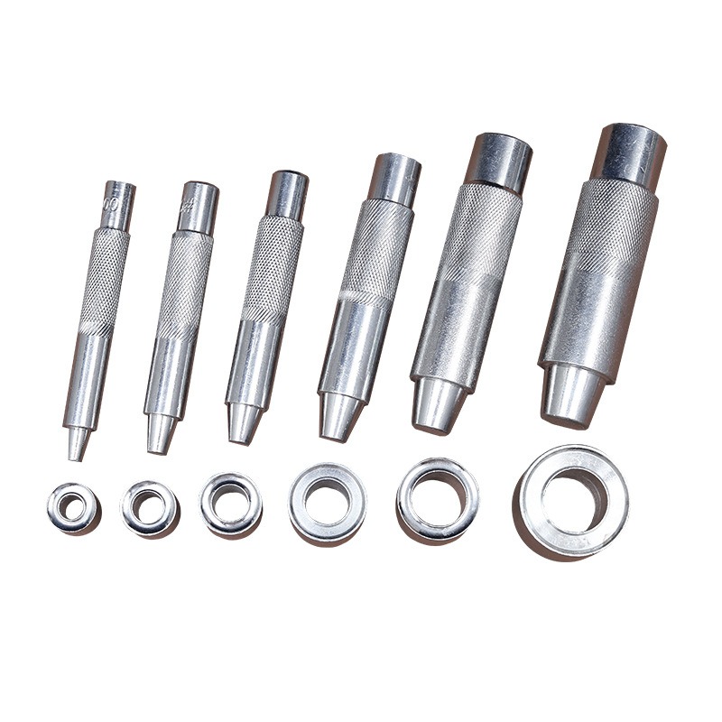 Factory Direct Sales Eyelet Punch Tool Curtain Buckle Household Hand Punch Tool Eyelet Tool Punching Set Factory Direct Sales Eyelet Punch Tool Curtain Buckle Household Hand Punch Tool Eyelet Tool Punching Set