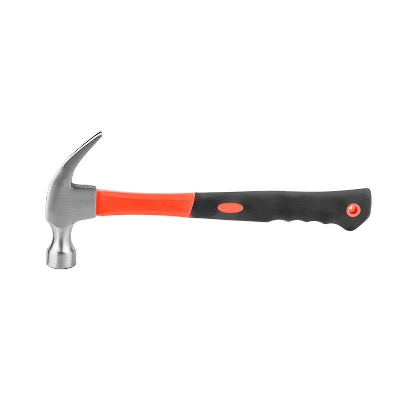 Manufacturer Wholesale Fiber Handle Plastic-Coated Claw Hammer for Home Woodworking Decoration, Nail Removal Hammer, Construction Site Hammer, Iron Nail Hammer Manufacturer Wholesale Fiber Handle Plastic-Coated Claw Hammer for Home Woodworking Decoration, Nail Removal Hammer, Construction Site Hammer, Iron Nail Hammer