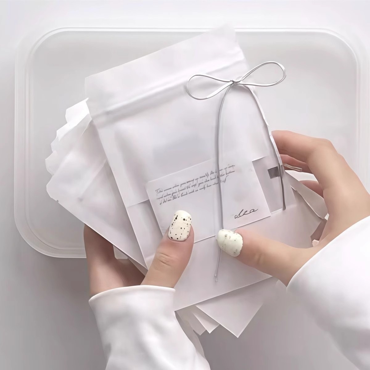 High-Looking Ins Style White Window Ziplock Bag Kraft Paper Gift Bag Card Packaging Material Jewelry Storage Bag High-Looking Ins Style White Window Ziplock Bag Kraft Paper Gift Bag Card Packaging Material Jewelry Storage Bag